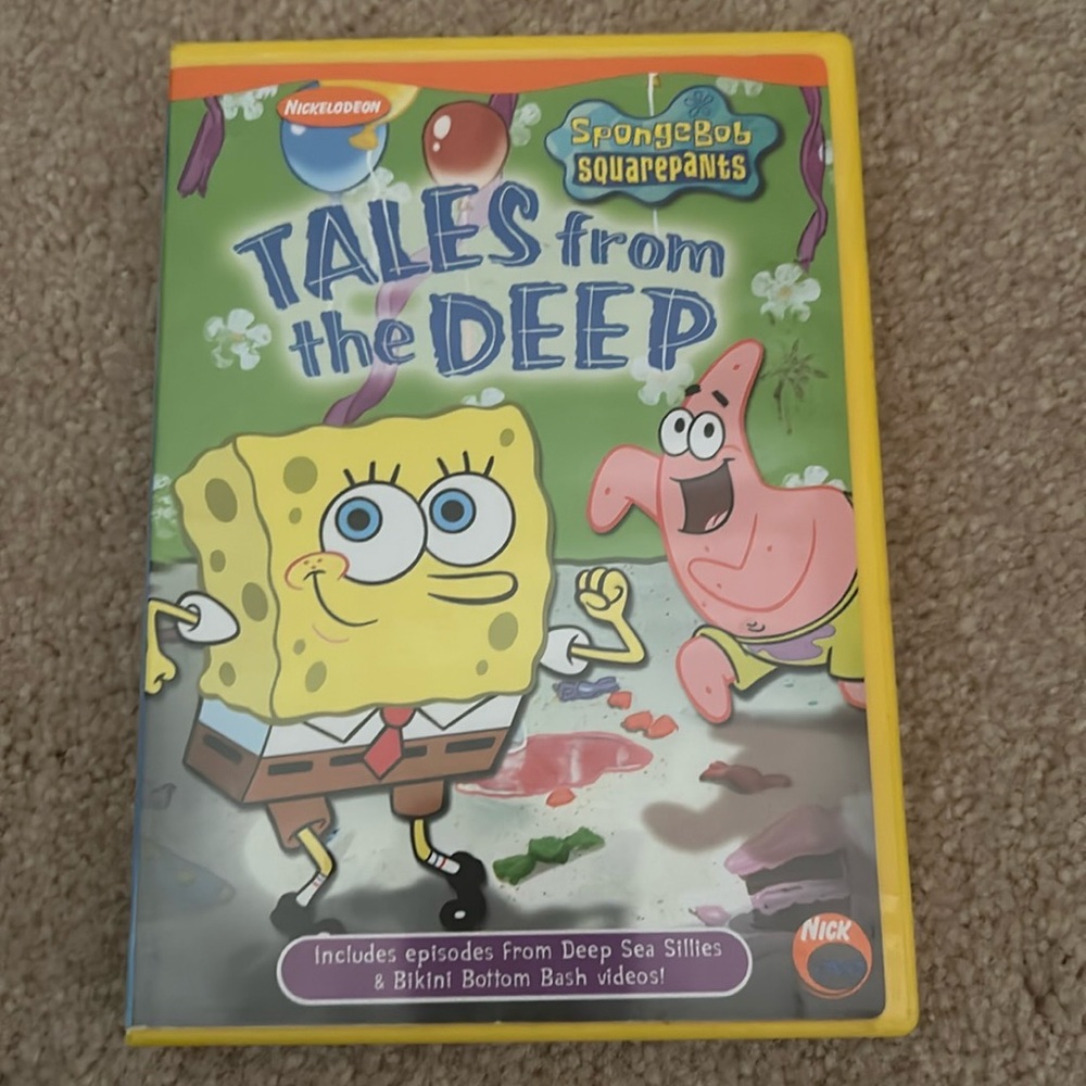 SpongeBob SquarePants: Tales from the Deep DVD